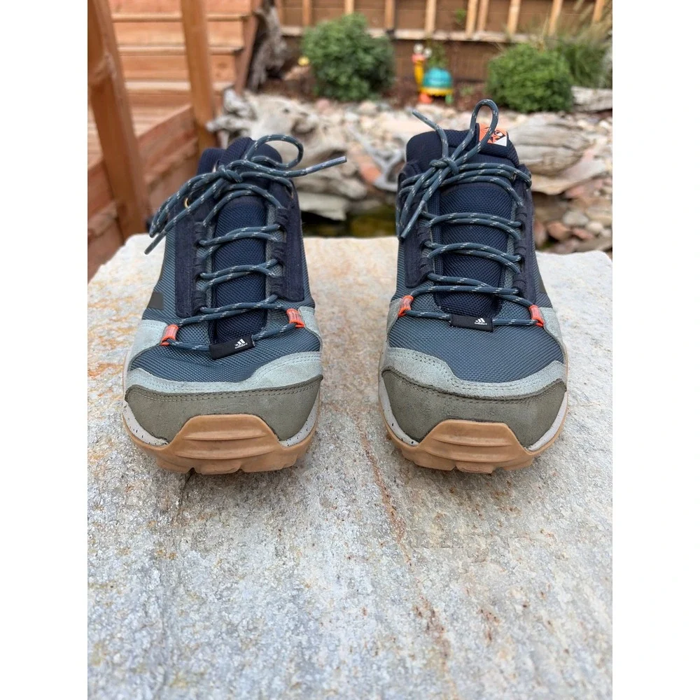 Adidas Terrex Eastrail Mens Hiking Shoes Navy Grey EF0339 Size 10